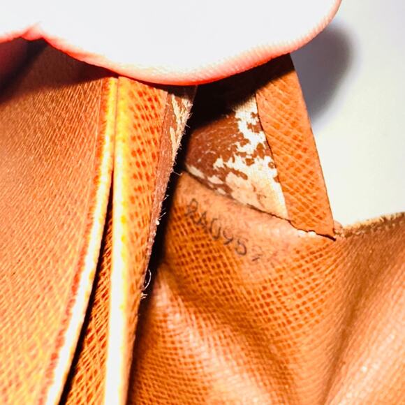 Louis Vuitton Monogram Porte Monnaie Tresor Wallet Authentic Vintage - Picture 16 of 16